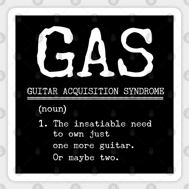 Guitar Acquisition Syndrome Magnet by DeliriousSteve